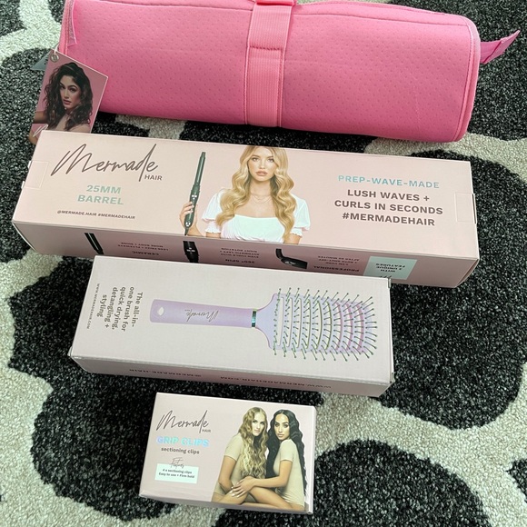 Mermaid Hair Curler / Waver and gift bag - Picture 3 of 8